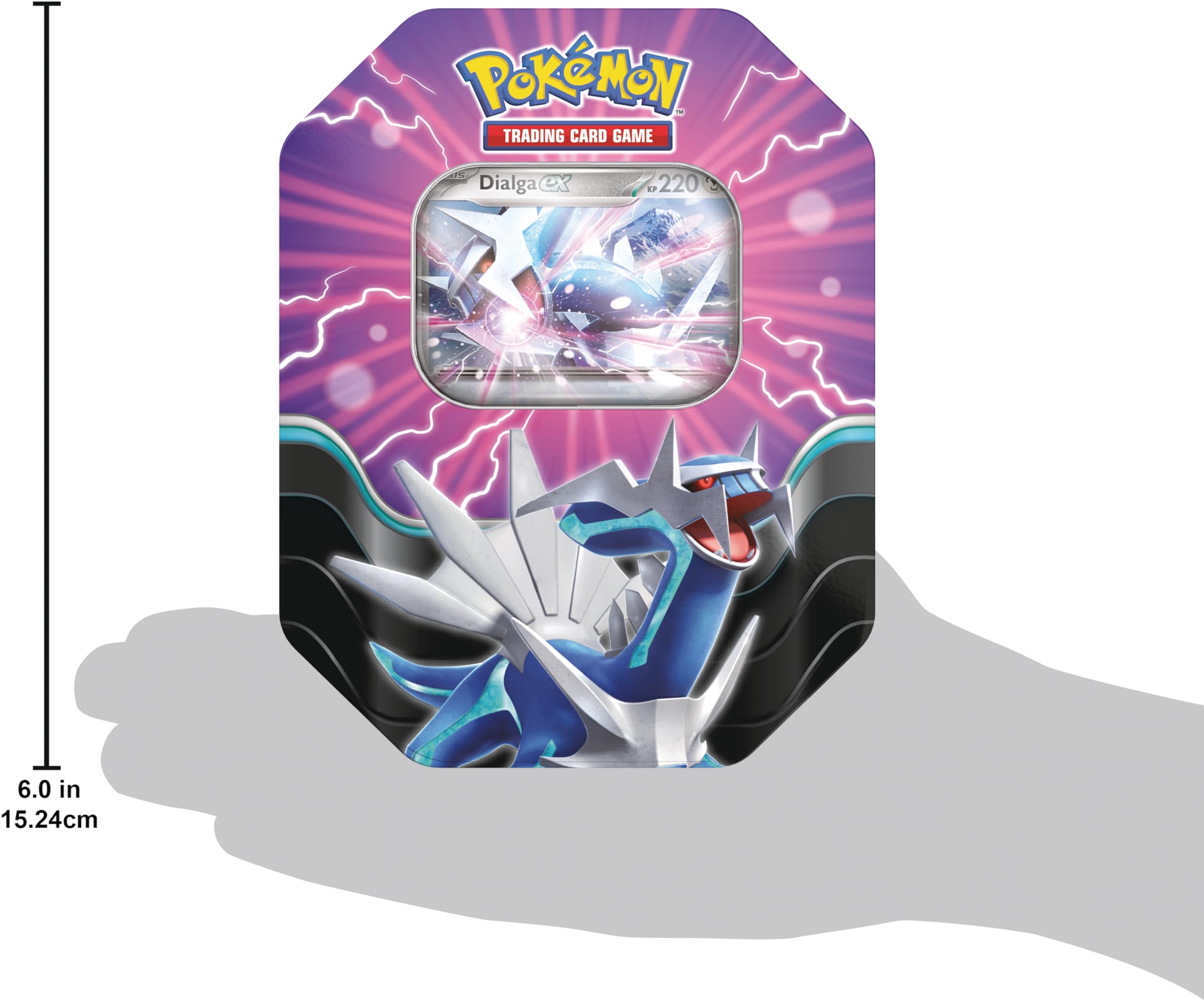 Pokémon - Trading Card Game: Tin-Box Azure Legends: Dialga-ex (4